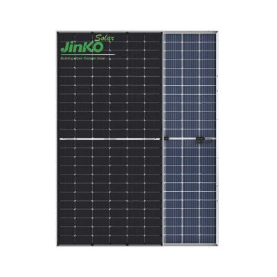 China Tiger Neo System n-type watt solar panel BIFACIAL MODULE 78HL4-BDV 590-610 WITH DOUBLE GLASS n-type half cells bifacial module with double glass for sale