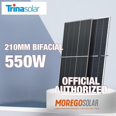 China Solar Panel System Solar Bifacial Half Cut Mono Solar Panel 550W 545W 540W Solar Panel 530w For Commercial Use for sale