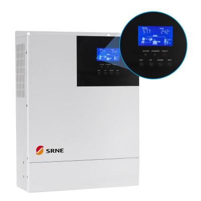 China High Frequency Charger Controller 5000W DC to 5kva AC Charger Link On Grid Pure Sine Wave Power Hybrid MPPT Inverters 5kw Solar Inverter for sale