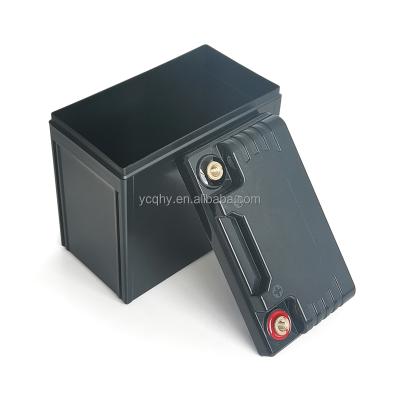 China Battery Pack 12v 9ah Motorcycle Battery Box Empty Plastic Battery Case For Cylindrical 18650 32650 Lifepo4 Lithium Battery Cell for sale