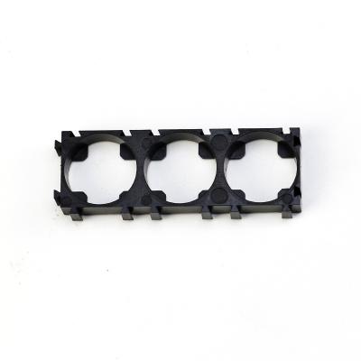 China Fireproof Plastic Battery Pack 1*3 Cell Bracket 3P 21700 Battery Spacer Holder for sale