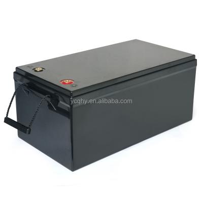 China Battery pack 12v 250ah 300ah lithium battery plastic case energy storage power waterproof photovoltaic battery box for sale