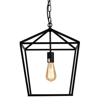 China Industrial Farmhouse Chandeliers Pendant Light Fixture Rustic BBT Lantern Ceiling Light for Kitchen Island Bedroom Dining Room for sale