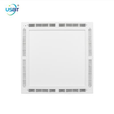 China Factory Wholesale 50W Modern Air Purifying LED Lamp Panel Sterilization Lamp For School Ceiling Light 600x600mm for sale