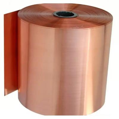 China ASTM C22000 C2200 Red Pure Copper Foil For Sheet Electronics for sale