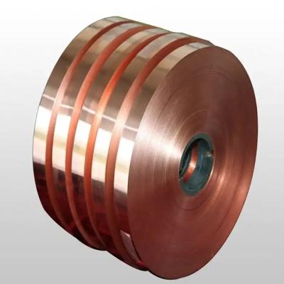 China 0.01mm Thick Refrigeration Copper Foil Tape For Electronics Copper Sheet Coil for sale