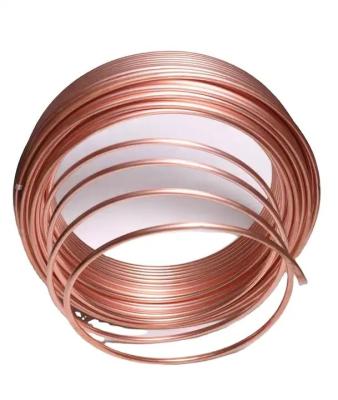 China C10100 C11000 C12000 Ac Copper Pipe Tube Ac Copper Tubing In Coil ASTM B19 for sale