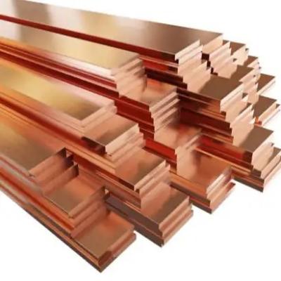 China C1200 C1220 C1100 50X5mm Copper Rod Bar Brass Copper Flat Bar Hex Shape 6m for sale