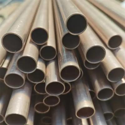 China ASTM C70600 C71500 C12200 Alloy Copper Pipe Tube Seamless Brass And Copper Pipe for sale