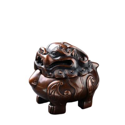 China Chinese Incense Competitive Price Copper And Zinc Alloy Unique Brave-Troops Incense Coil Burner for sale