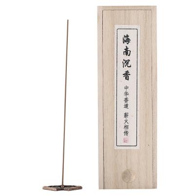 China Chinese Incense Household Hotel Teahouse Yoga Daily Use Wooden Boxed 6A High Level Sandalwood and Agarwood Incense Stick for sale