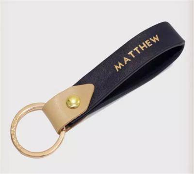 China Souvenir Promotion Leather Key Chain, Promotional Leather Key Chain, Printing Logo Leather for sale