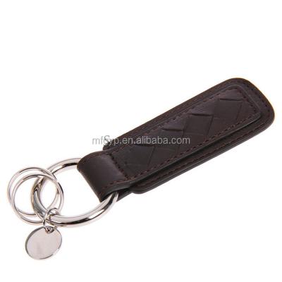 China Souvenir Customize New Wholesale Genuine Leather Key Chain China Factory for sale