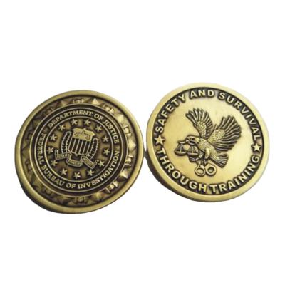 China Europe Sell Custom Logo Old Coins Cheap Coins Army Challenge Coin for sale