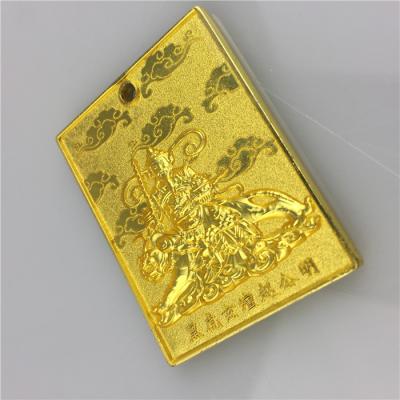 China Europe High Quality Gold Plated Engraved Metal Logo Metal Label Plate Sticker for sale