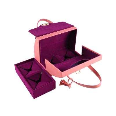 China China Wholesale Luxury Mooncake Box Food Mooncake Box PU Custom Leather Mooncake Box for sale