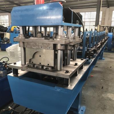 China Automatisch Antrieb Ridge Cap Roll Forming Equipments 4kw durch Chain 2 - 4m/Min zu verkaufen