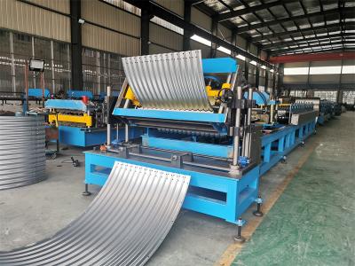 China Steel Grain Care Silo Machine Storage Rack Frame Roll Forming Machine With Arch Machine for sale