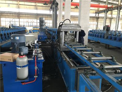 China Z Purlin Roll Forming Machine Cr12 Chrome With Wire Elecrode Cutting Structure for sale