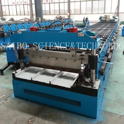 Chine Petit pain de LYSAGHT KLIP-LOK 406 formant la fabrication de machines avec le conteneur 40GP à vendre