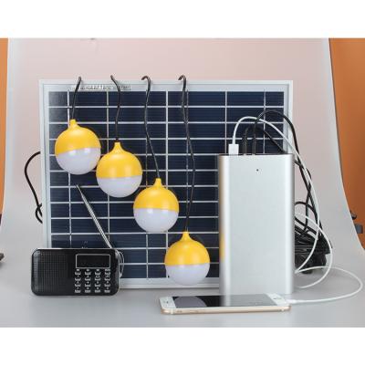 China Solar Home Portable Off-Grid Lighting System Solar Panel Lighting Kit Solar Energy Lamp Lighting for Home for sale