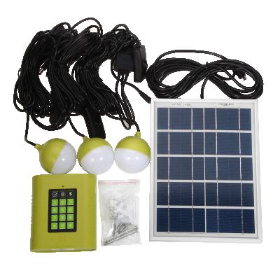 China PAYGO 5V USB LED Home Mobile Charging House Lighting Pay As You Go Solar Kits For Africa for sale