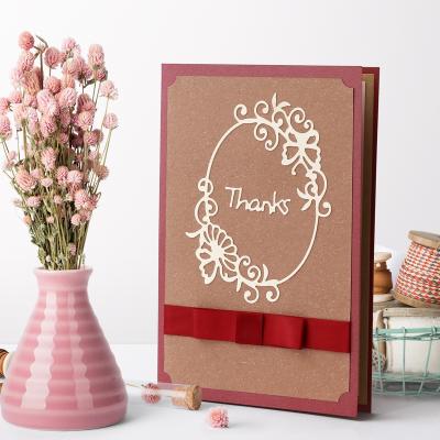 China Africa Aegean Gift Eco Friendly Pink Thank You Custom Pink Envelope and Thank You Card for sale