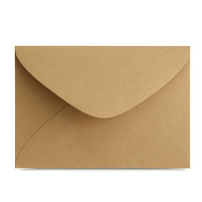 China Materials that respect the environment. Free Sample Non-Toxic Custom Hard Handwork Letter Quilling Krafe Paper Expanding Envelope With Adhesive Strip for sale