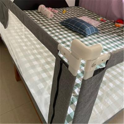 China OEM Size Eco-Friendly Adjustable Fashion Portable And Comfortable Rail Opening Bed Safety Child Chew Crib Guard Bumper Barrier for sale