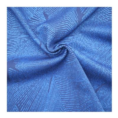 China 90%polyester 10%spandex abstract pattern jacquard fabric for swimwear swimwear bikini dress for sale