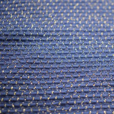 China xinxian ODM OEM metallic textured 190g spandex swimwear fabric nylon metallic stretch fabric for swimwear talas for sale