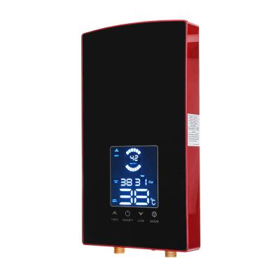 China Hotel China Tankless Electric Water Heater Instant Electric Shower Water Heater for sale