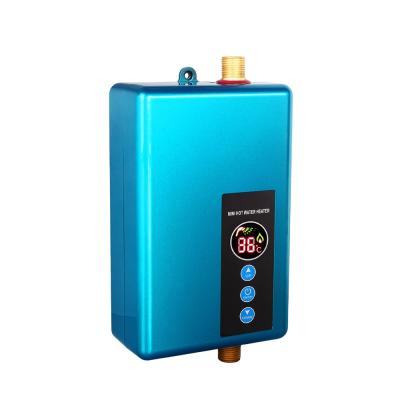 China Hotel Instant Bathroom Shower Water Heater Electric Miniature Square Electric Water Heater For Shower for sale