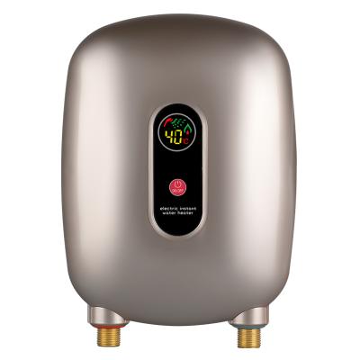 China Household Cool Design Electric Tankless Water Heater Instant Water Heater for Hot Water in Kitchen or Bathroom for sale