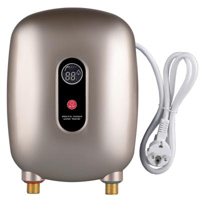 China Household Cool Design Electric Tankless Water Heater Instant Water Heater for Hot Water in Kitchen or Bathroom for sale