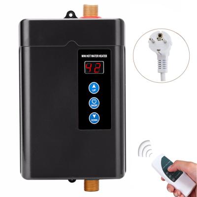 China Electric Hot Water Heater Hotel Tankless Shower Heater Electric Instant Water Heater Gyser for sale