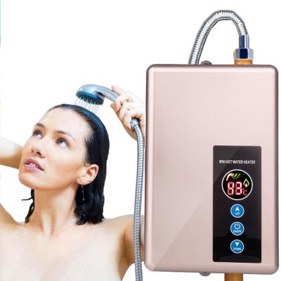 China Hotel CE, CB, CCC Certification and Instant/Tankless Storage/S/S Electric Element Tankless Instant Water Heater for sale