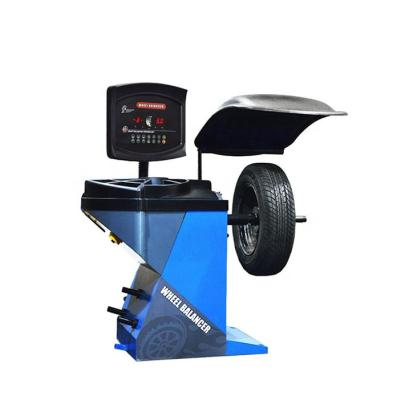 China Tire Workshop Tire Machine CE Used Electronic Balancing Wheel Balancer For Sale for sale