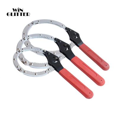 China Adjustable Type Oil Filter Wrench Oil Filter Wrench Removal DIY Tools Factory Bend Wrench for sale