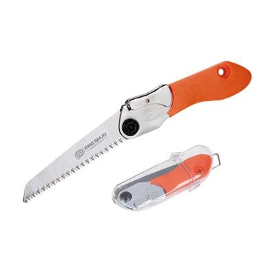 China Wood folding saw series tpr handle 130-210mm size garden hand saw high quality wood hacksaw steel blade for sale