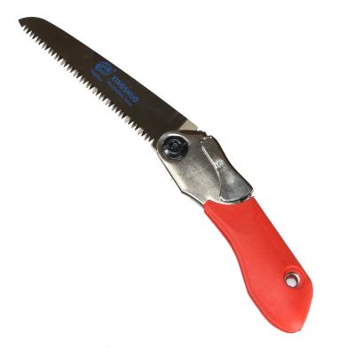 China Factory Price Mini Steel Hand Saw Easycarrying Folding Hand Saw Wood Garden Tools for sale