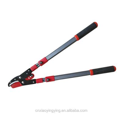 China Long Length Anvil Loppers Extendable Tree Trimmer Telescopic Heavy Duty Aluminum Branch Cutter for sale