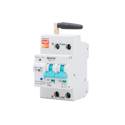 China Industry wifi GXPR GXB1-125 rs485 motorized China wifi MCB tuya molded remote control two phase industrial miniature circuit breakers for sale