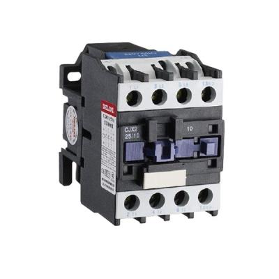 China Industry 2021 Cjx2s Contactor 3 Pole CJX2 4 Pole Single Phase Contactor 220V-660V Magnetic Contactor AC for sale