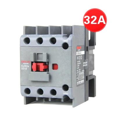 China Motor Control Good Quality 3 Pole Power Contactor With Low MOQ Contactor CJX2s 32A Manufactural Contactors for sale