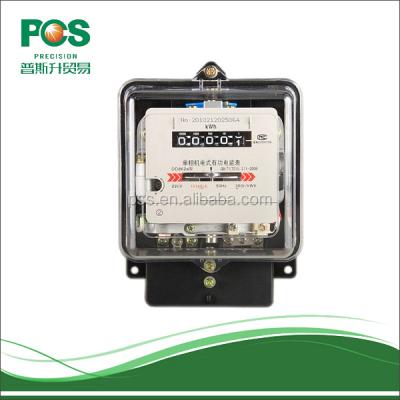 China Suitable for measuring active energy in DD862 Single Phase Digital KWH Electric Net Electric Meter for sale