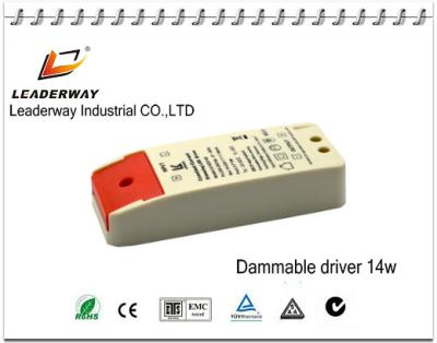 China 14W Dimmable LED Driver with SAA,CE and C-tick Certificates for sale