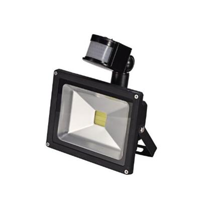 China IP65 for outside 10W led flood light with PIR motion sensor with 3 years warranty for sale