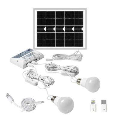 China 2021 New Design Cheap Home Solar Power System Price Solar Panels For Yard Garden Balcony Camping for sale