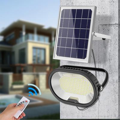 China 2021 Outdoor Waterproof Outdoor Lamparas Solares IP65 100W Luces Solares Led Garden Solar Wall Light for sale